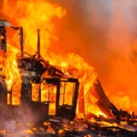 House With Major Fire Damage