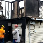 how to repair fire damaged house