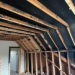 how to repair fire damaged wood