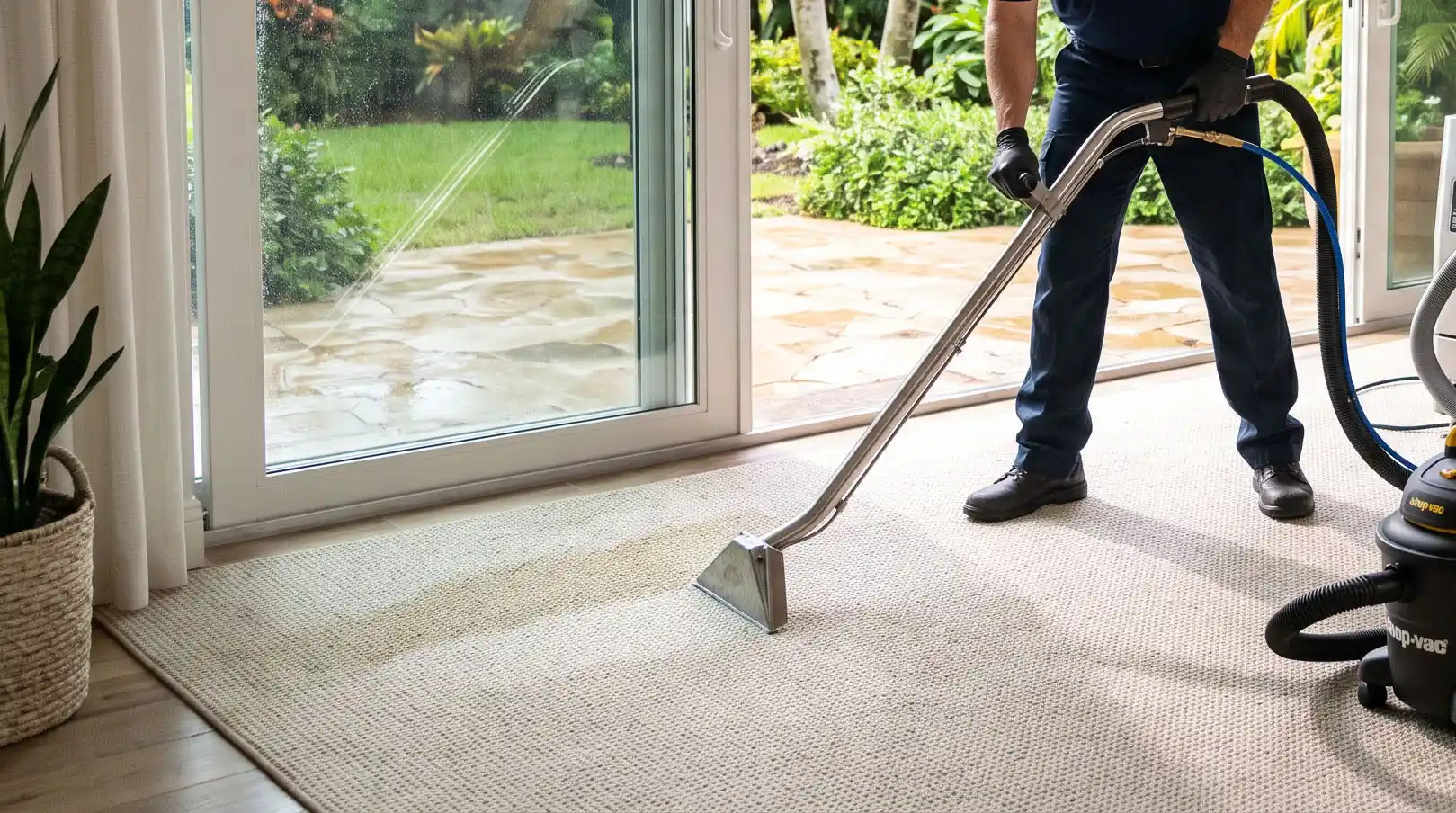 When Summer Stormwater Reaches Carpet, Why Extraction Matters More Than Surface Cleaning